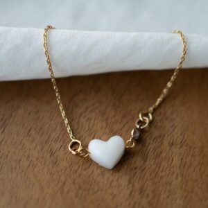 Angélique bracelet en GF et lait maternel