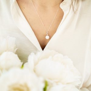 élégante argent 925 au lait maternel