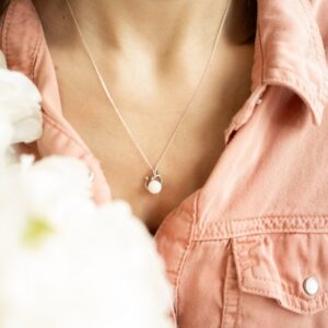 maternelle collier argent et lait maternel